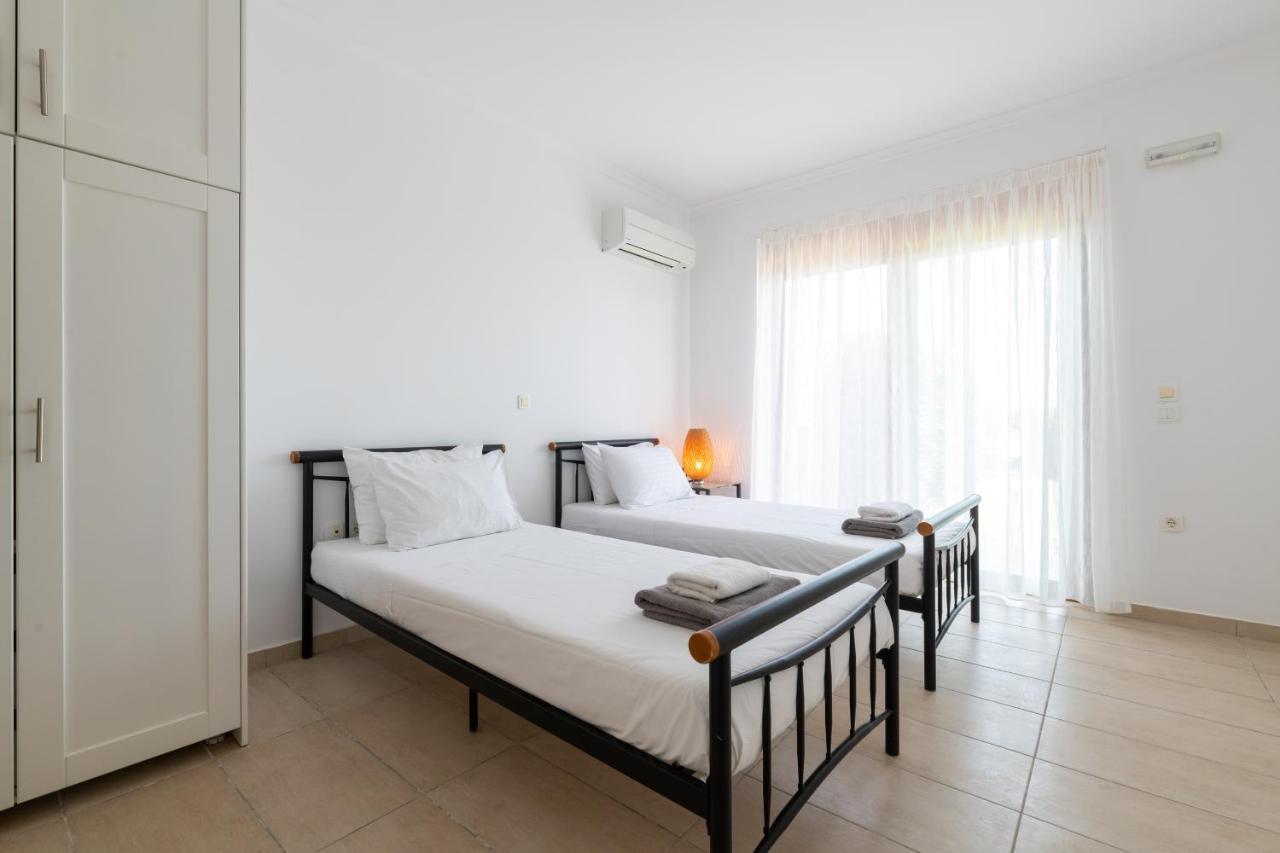 Villa Milena With Private Pool, Vlicha Beach Lindos 外观 照片